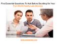 Five Essential Questions to Ask Before Deciding On Your Fort Worth Family Law Attorney | wwLawMan PowerPoint PPT Presentation
