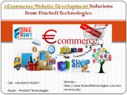 eCommerce Website Development Services from FineSoft Technologies.