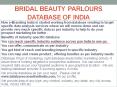 Bridal Beauty Parlours   database of India
