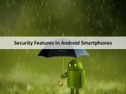 Security features in android smartphones