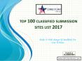 Top 100 High PR Classified sites 2017 PowerPoint PPT Presentation