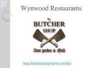 Best Wynwood Restaurants in Miami, FL