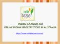 India Bazaar | Online Grocery Shopping Australia PowerPoint PPT Presentation