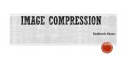 Image Compression