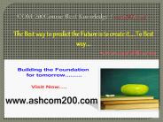 COM 200Course Real Knowledge / com200.com