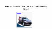 How to protect your car