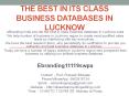 The best in its class business databases in Lucknow PowerPoint PPT Presentation