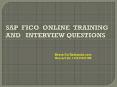 SAP FICO Online training PowerPoint PPT Presentation