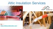 Attic Insulation Services - Attic construction Inc.