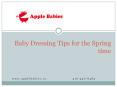 Baby Dressing Tips for the Spring time.pptx PowerPoint PPT Presentation