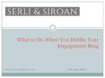 What to Do When You Dislike Your Engagement Ring.pptx PowerPoint PPT Presentation