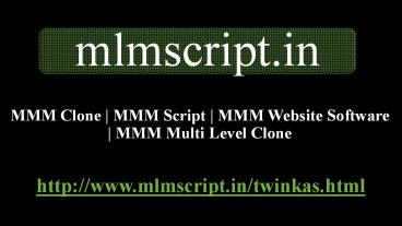 MMM Clone | MMM Script | MMM Website Software | MMM Multi Level Clone