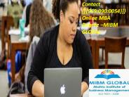 Contact {[{969:090:0054}]} Online MBA Degree –MIBM GLOBAL