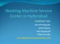 Washing Machine Service Center in Hyderabad PowerPoint PPT Presentation