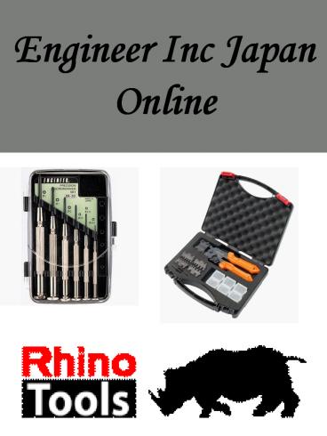 Engineer Inc Japan Online