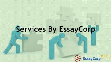 Services By EssayCorp (2)