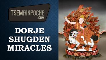 ﻿Dorje Shugden Miracles
