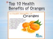 Benefit of orange