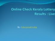 Kerala Lottery Win (W-407) Results Today
