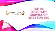 Top 100 directory submission sites for seo