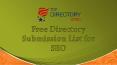 Free Directory Submission List for Seo PowerPoint PPT Presentation