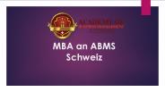 MBA an ABMS Schweiz
