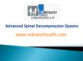Advanced Spinal Decompression Queens - www.nektalovhealth.com (1) PowerPoint PPT Presentation