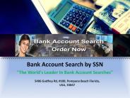 Bank Account Search by SSN
