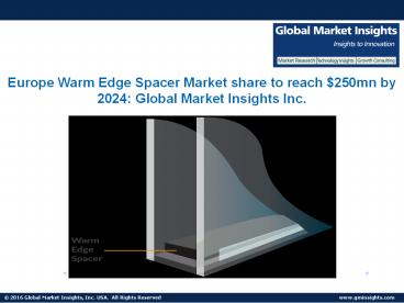 Warm Edge Spacer Market share in residential applications to grow at 12% CAGR from 2016 to 2024