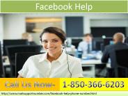 Facebook Help Phone Number 1-850-266-7017