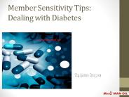 Member Sensitivity Tips: Dealing with Diabetes