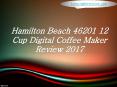 Hamilton Beach 46201 PowerPoint PPT Presentation