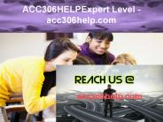 ACC 306 HELP Expert Level –acc306help.com