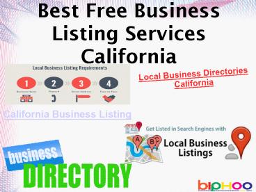 Best Business Listing in California (1)