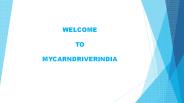 Car Rental In India For My Tour