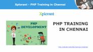 PHP Training in Chenna