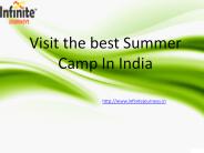 Visit the best Summer Camp In India.