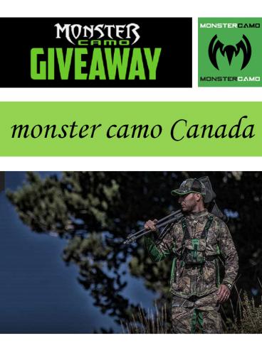 monster camo Canada