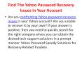 Find The Easiest Technique For Yahoo Recovery Password PowerPoint PPT Presentation