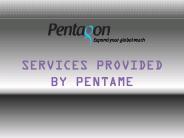 SERVICES OF PENTAME