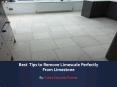 Best Tips to Remove Limescale Perfectly From Limestone PowerPoint PPT Presentation