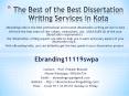 The Best of the Best Dissertation Writing Services in Kota PowerPoint PPT Presentation