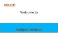 Antique Furniture PowerPoint PPT Presentation