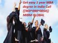 Get easy 1 year MBA degree in India Call {[969^090^0054]} MIBM GLOBAL PowerPoint PPT Presentation