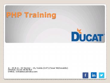 best php training in noida