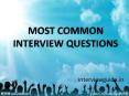 Most Common Interview Questions what  Interviewers and hiring managers ask you PowerPoint PPT Presentation