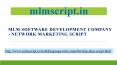 Network Marketing Script - MLM Software Development Company PowerPoint PPT Presentation