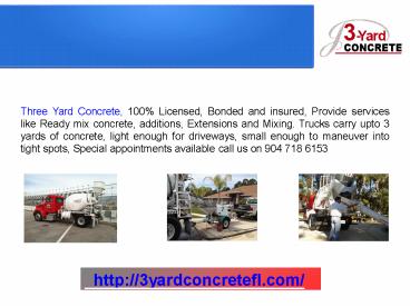 Ready Mix Concrete Delivery Company, Masonry Jacksonville and St. Augustine FL