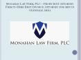Monahan Law Firm, PLC - Proficient Attorney Firm to Hire Best Divorce Attorney for men in Glendale Area PowerPoint PPT Presentation