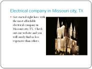 Electrical company in Katy, TX